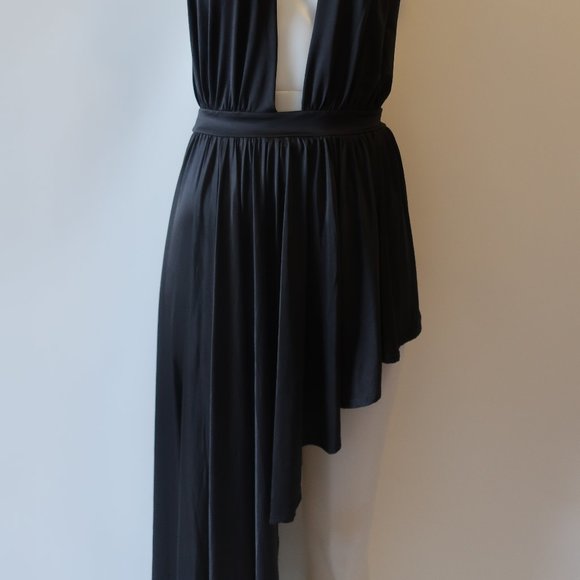 GOODTIME USA LACE RACERBACK ASYMMETRIC DRESS M * - Picture 5 of 15